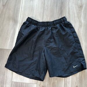 Nike Black Mesh Shorts with Logo
